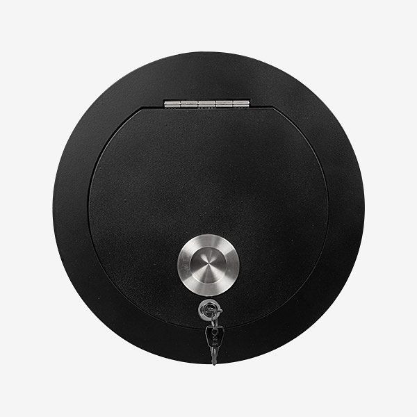 Porte d'insertion HKW SUPERIOR S, noire, diamètre 250 mm, 98240s