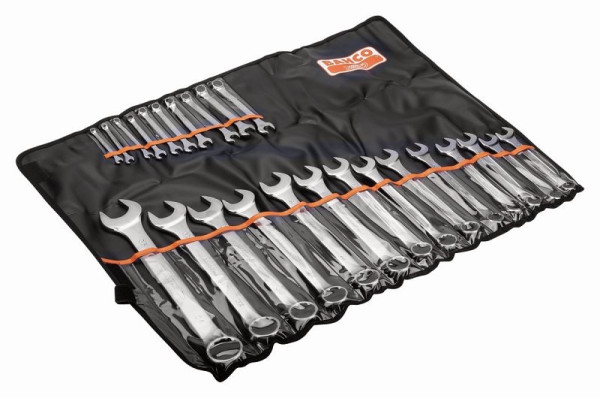 Jeu de clés mixtes Bahco, 24 pièces, en coffret plastique, 6-36 mm, 111M/24T