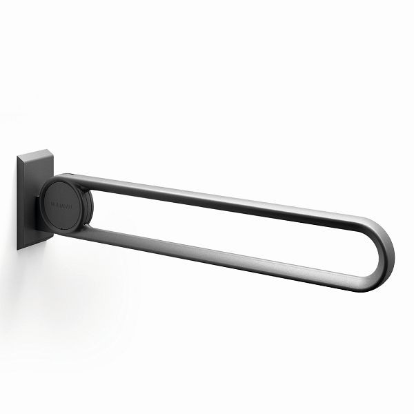 KEMMLIT Cavere Vario rail de support pliable, avec plaque de base, argent, 850 mm, 251.375