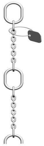 Chaîne de pompe Pewag PCWI 4-6 / 320 - 5 segments, 4092648