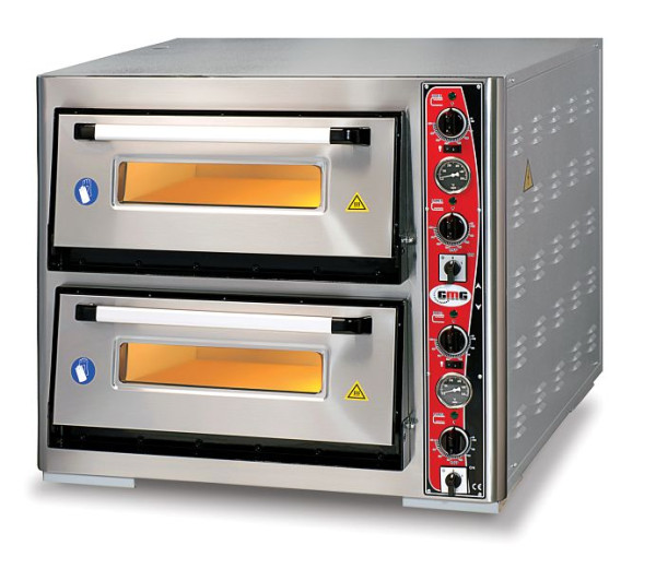 Four à pizza GMG CLASSIC PF 6292 DE-T, 2 chambres de cuisson, PF6292DE-T