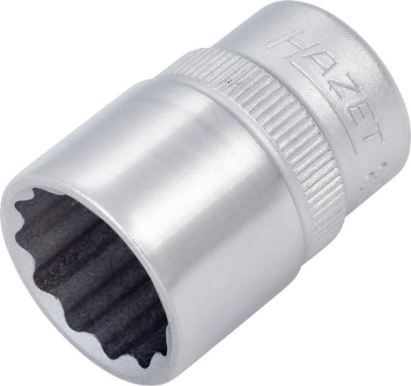 Douille Hazet, Bi-Hex, Carré creux 10mm (3/8"), 15mm, Moleté, 880Z-15