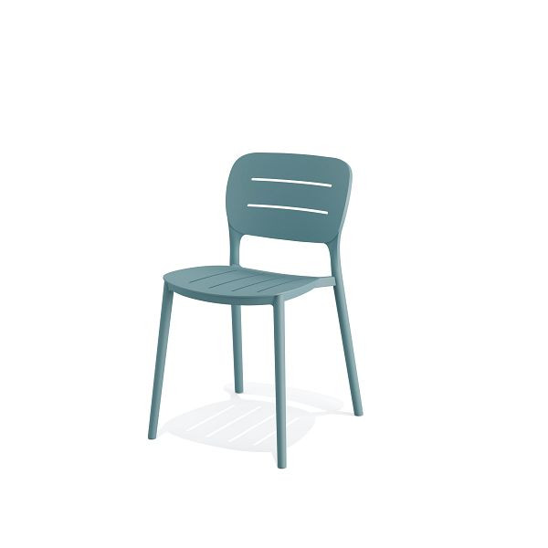 Chaise de terrasse VEBA Propi, bleu, 46x53x79 cm, 50720