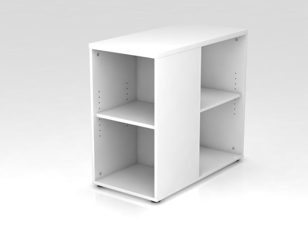 Conteneur de stockage Hammerbacher blanc, 40x80x72-76 cm (LxPxH), V1630/W