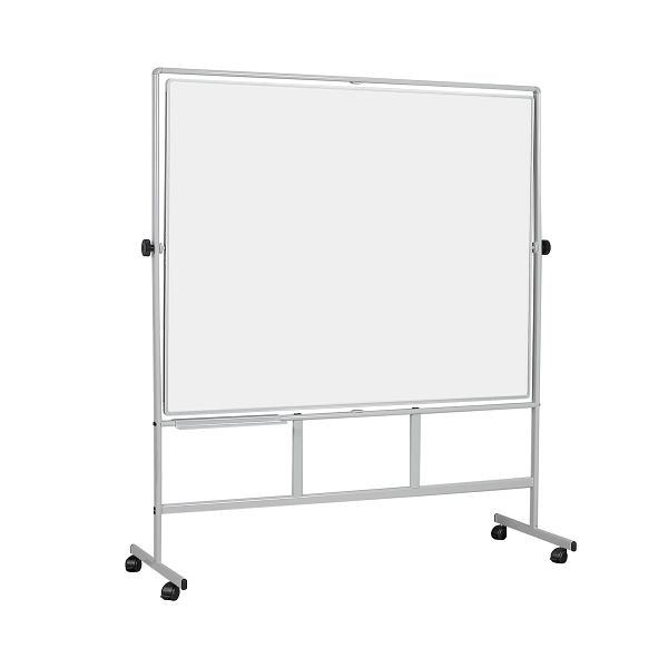 Tableau blanc rotatif émaillé Bi-Office Plus 120x90cm, QR3204