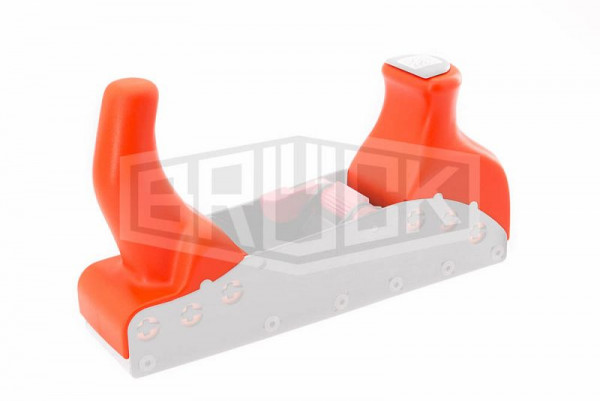 BRÜCK rechange BRÜCK - jeu de poignées pour RALI 220 EVO Orange, composé de 1 klaxon et 1 poignée arrière, 420EVO