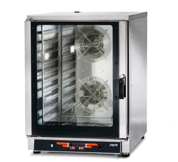 Four combiné à air chaud Saro avec cuisson à la vapeur modèle DIG 10, 455-1310