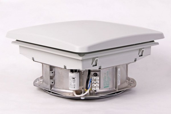 Ventilateur de toit ELMEKO DVL 800 230V 50 / 60Hz IP 54, avec passe-filtre, 50 V80 15X