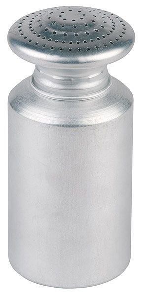 Salière APS, Ø 8 cm, hauteur : 17 cm, 450 ml, aluminium, avec bouchon à vis, 00779