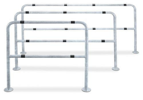 Barre de sécurité DENIOS SB V3, galvanisée, 2000 x 1000 mm, 157-956
