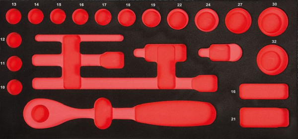 Insert Projahn ProForm vide pour douilles Xi-on 1/2", 5999-53E