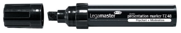 Marqueur de présentation Legamaster TZ48 jumbo noir, UE : 10 pièces, 7-155501