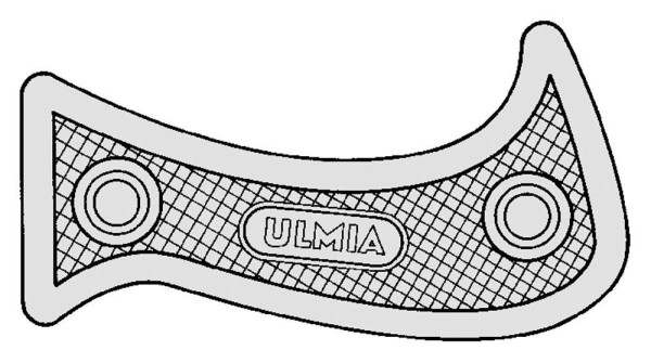 Paire de coquilles de manche Ulmia, pour scie à onglet 348, 352, 354, 102.610