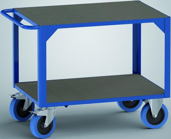 Chariot de table KLW, version lourde, 1120 x 710 x 840 mm, hauteur de chargement : 270/840 mm, 8604-6024L-2C21