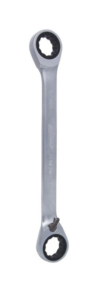 KS Tools GEARplus clé polygonale double à cliquet réversible 17x19mm, 503.4578