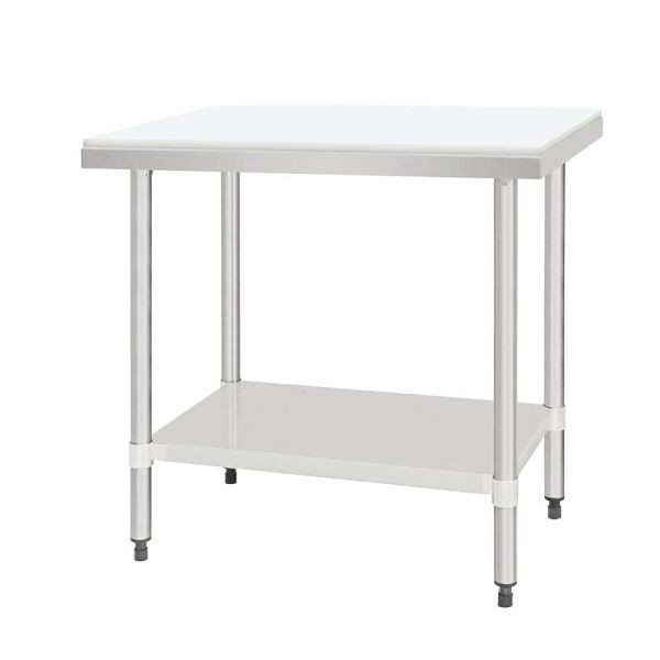Table de travail Vogue avec planche à découper 90cm, CB911