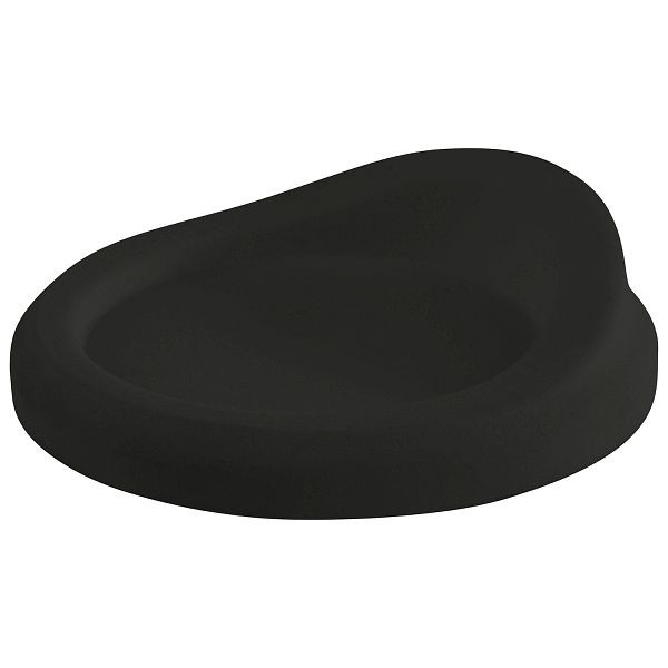 Couvercle APS -TO GO-, Ø 8,5 x 2,5 cm, polypropylène, noir, paquet de 48, 66917