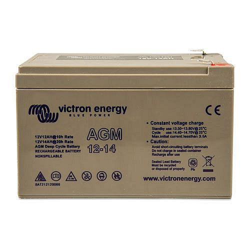 Batterie Victron Energy AGM à décharge profonde 12 V/14 Ah, 2-67-012185, BAT212120086