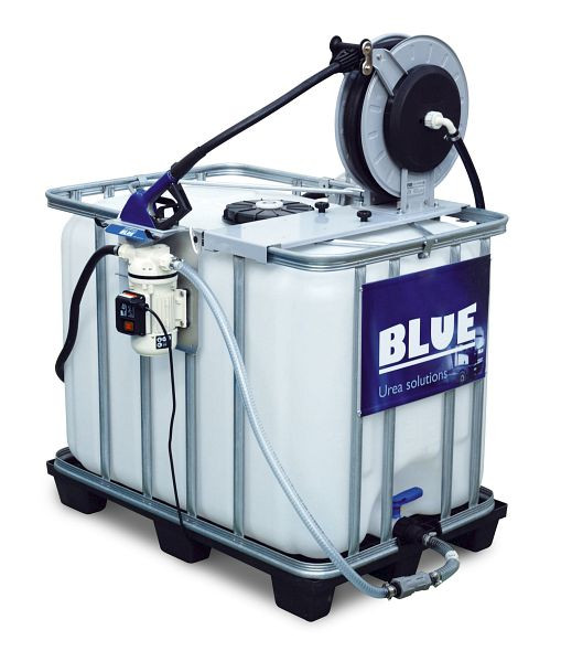 Support de montage ZUWA IBC pour urée (AUS 32, AdBlue), pour enrouleur de tuyau, P17275