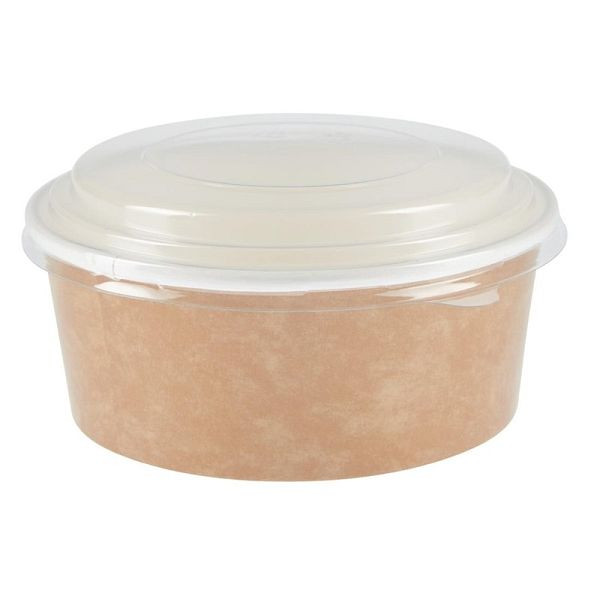 Colpac Gobelets alimentaires recyclables avec couvercle 700 ml, UE : 150 pièces, FA373