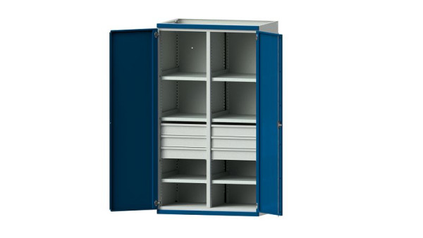 Etablis ANKE, armoire pour charges lourdes, modèle 203, 1085 x 690 x 1950 mm, RAL 7035/5010, 621.063