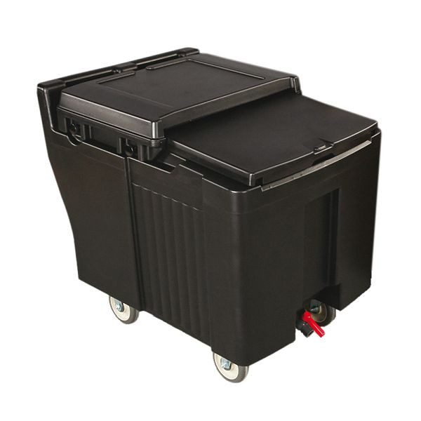 Fourgon à glace isotherme ETERNASOLID - BASICLINE, noir (175 litres), ESEW175050