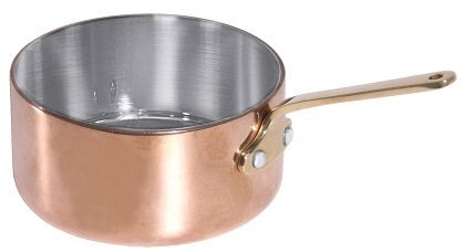 Casserole Contacto 9 cm plate en cuivre/acier inoxydable, 8770/090