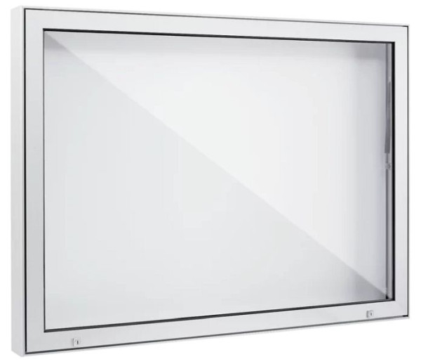 vitrine ewb 110 - blanc RAL 9016, ouverture: battant battant, surface visible: 21*A4, MTK11021PB