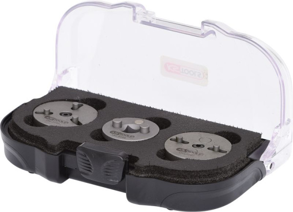 KS Tools Kit d'adaptateurs universels pour outils de réinitialisation des pistons de frein, 3 pièces, 150.2295