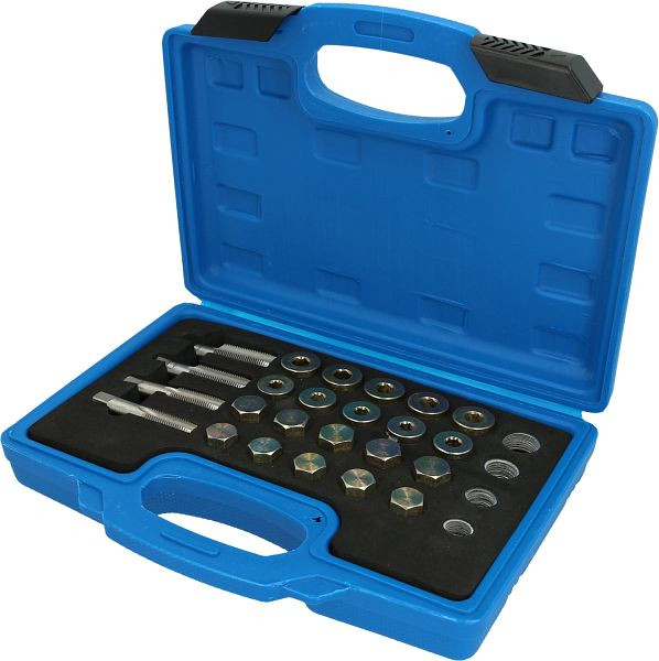 Brilliant Tools Kit de réparation de filetage de bouchon de vidange d'huile 64 pièces BT711250