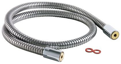 Tuyau inox Contacto 1/2" 125 cm pour douchettes lave-vaisselle, 8070/125