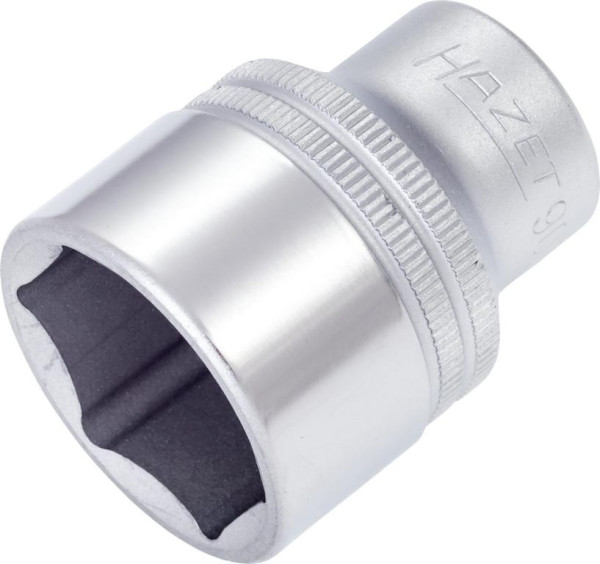 Clé à douille Hazet, hexagonale, carré creux 12,5 mm (1/2 pouce), profil de traction hexagonal externe, 26 mm, 900-26