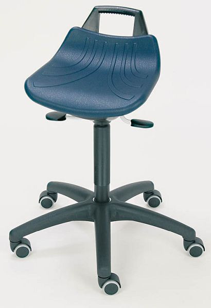 Tabouret de travail Bedrunka+Hirth, hauteur d'assise 500 - 700 mm, planeur, 05.96.35