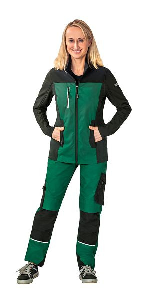 Veste hybride femme Planam Norit, vert/noir, taille 34, 6514034