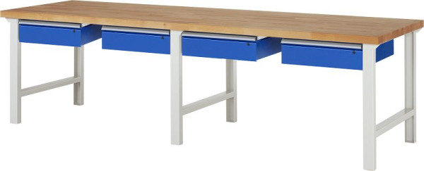 Etabli RAU série 7000 - modèle 7002-1, L3000 x P900 x H840 mm, 03-7002A1-309B4S.11