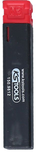 KS Tools Mandrin d'écrou à rivets pour pince à rivets 150.9805, M3, 150.9812