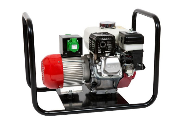 Convertisseur haute fréquence essence ELMAG, modèle HFUM 2, 5kVA, moteur essence HONDA GX160 à 42V/200Hz, courant 35A, 63272