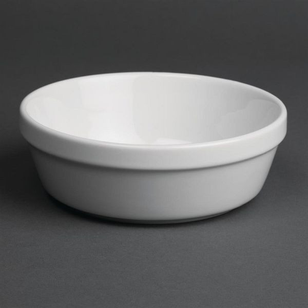 OLYMPIA Moules ronds en porcelaine 13,7 cm, UV: 6 pièces, DK809