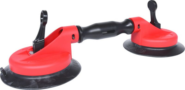 KS Tools ventouse double, 80kg, tête à double articulation, 140.1008