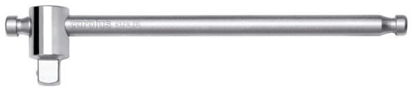 GEDORE poignée en T rouge avec pièce coulissante 1/4", longueur 115mm, 3300143
