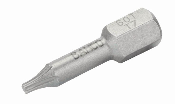 Embouts Bahco 1/4", 25 mm, torsion, Torx®, T 20, paquet de 10, 60T/T20