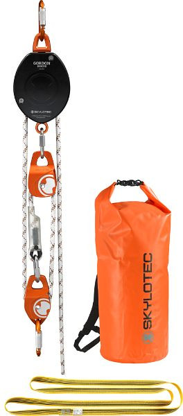 KIT de système de poulie Skylotec GORDON, configuration: 1: 3, longueur: 45m, SET-402-3-45