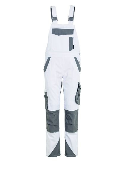 Salopette femme Planam Norit, blanc/zinc, taille 34, 6538034