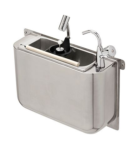 Lölsberg i.ScoopShower Unlimited Silver Exclusive Plus pour système de douche doseur Dipper (version complémentaire avec coins arrondis), 921 005D