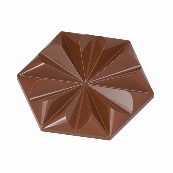 Moule à chocolat Schneider - barre rubis, 275 x 135 x 24 mm / 103,5 x 89,5 x 13,5 mm, 56 g, 1 x 2 pièces, 421906