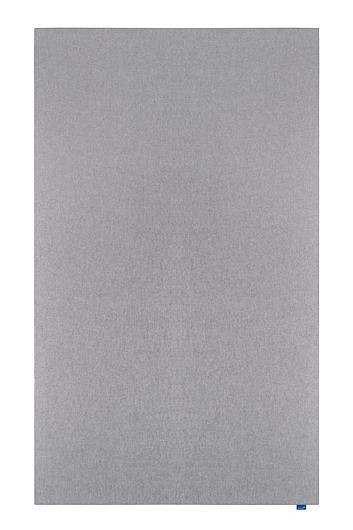 Tableau d'affichage acoustique Legamaster WALL-UP, gris clair, 200 x 119,5 cm, 7-144121