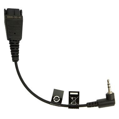Câble Jabra jack 2,5 mm QD, 8800-00-46