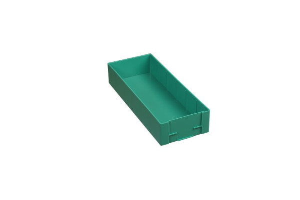 Plastipol-Scheu K/3 REGALBOX POL.IA VERT, 280 mm x 110 mm x 55 mm, 23K30G0017