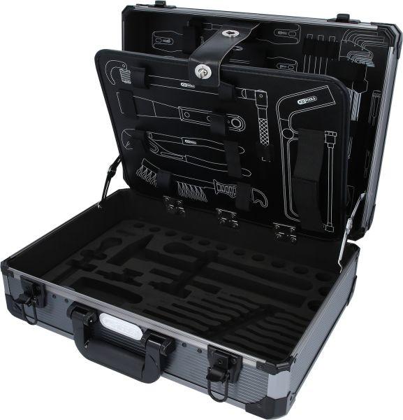 Mallette vide en aluminium KS Tools pour 911.0695, 911.0695-99