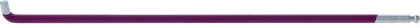 KS Tools Clé Allen à tête sphérique, XL, 3/32", coudée à 108°, 151.4433